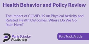 Impact of COVID-19 on Physical Activity