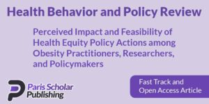 Health Equity Policy Actions among Obesity Practitioners