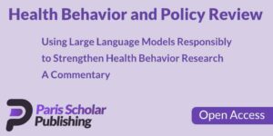 AI Scholarship Health Behavior
